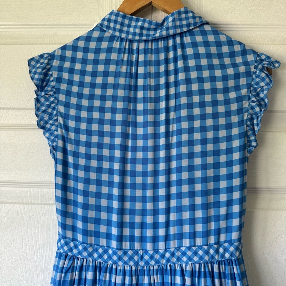 Draper James Flutter Sleeve Patio Shirtdress – Size 2 - Picture 12 of 16